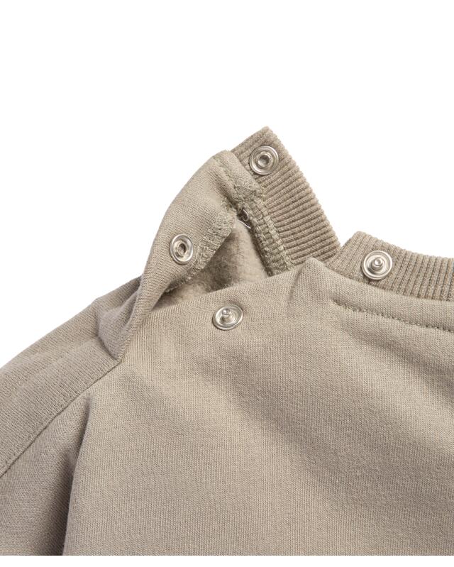 سويت شيرت بطبعة أمامية وخلفية للرضيعة، رمادي (KiK Sweatshirt mit Front- und Rückenprint (grau)) — KiK, منتج ألماني أصلي في المغرب