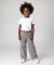 Jeans mit Schleifenstickereien jeans grau