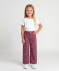 Jeans mit Leo-Allover-Print dunkelrosa