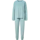 Nicki-Pyjama mit Ausbrennermuster