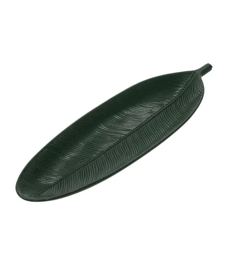 Dekotablett Blatt