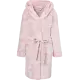 Fleece-Bademantel mit Kapuze
