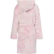 Fleece-Bademantel mit Kapuze