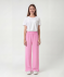 Stoffhose in Pink pink