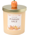 Duftkerze mit herbstlichem Duft hellorange