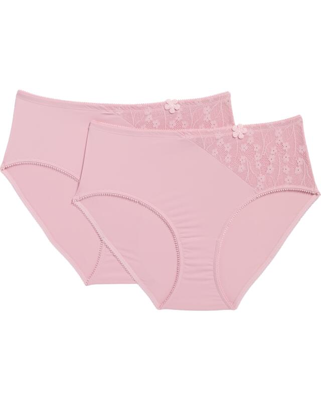 Slips à fleur au crochet femme, rose (KiK Slips mit Häkelblume (rosa)) — KiK, produit allemand authentique au Maroc