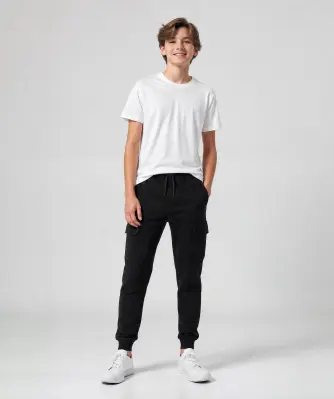 Jeans mit Cargotaschen