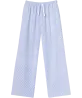 blau/weiß gestreift