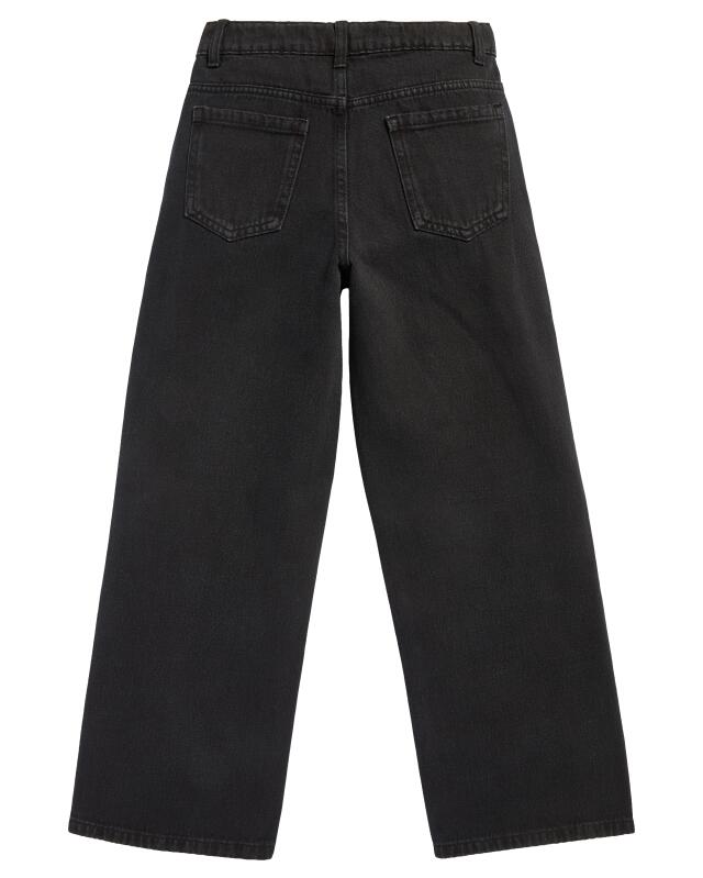 Jean fille, jean noir (KiK Schwarze Jeans (Denim black)) — KiK, produit allemand authentique au Maroc