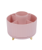 Drehender Kosmetik-Organizer rosa