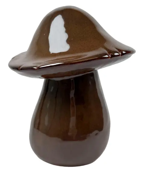 Glasierter Deko-Pilz
