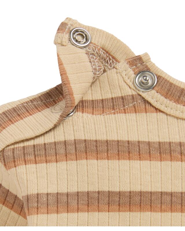 Striped pyjamas for baby boys, natural (KiK Gestreifter Pyjama (naturfarben)) — KiK, authentic German product in Morocco