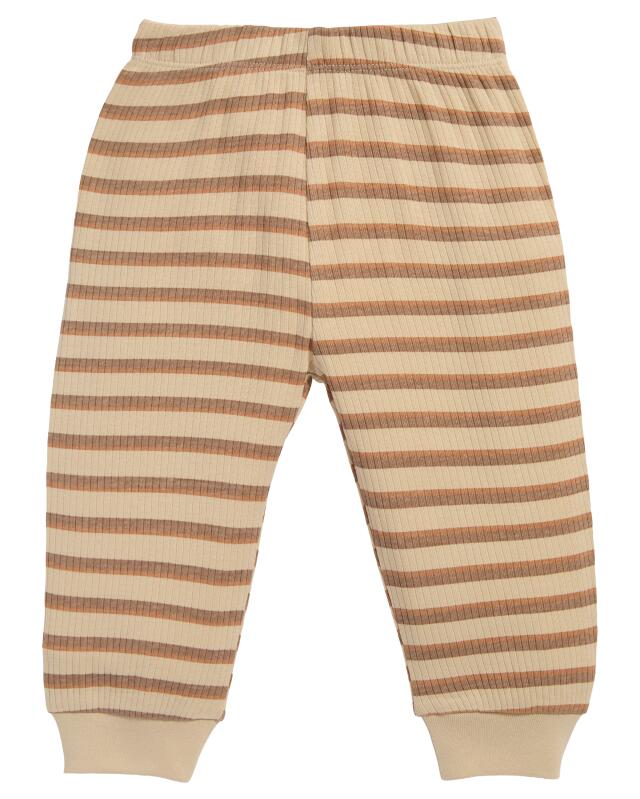 Striped pyjamas for baby boys, natural (KiK Gestreifter Pyjama (naturfarben)) — KiK, authentic German product in Morocco