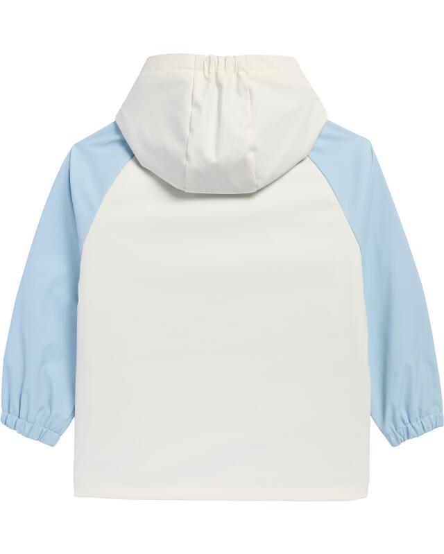Veste de pluie doublée fille, blanc cassé (KiK Gefütterte Regenjacke (offwhite)) — KiK, produit allemand authentique au Maroc