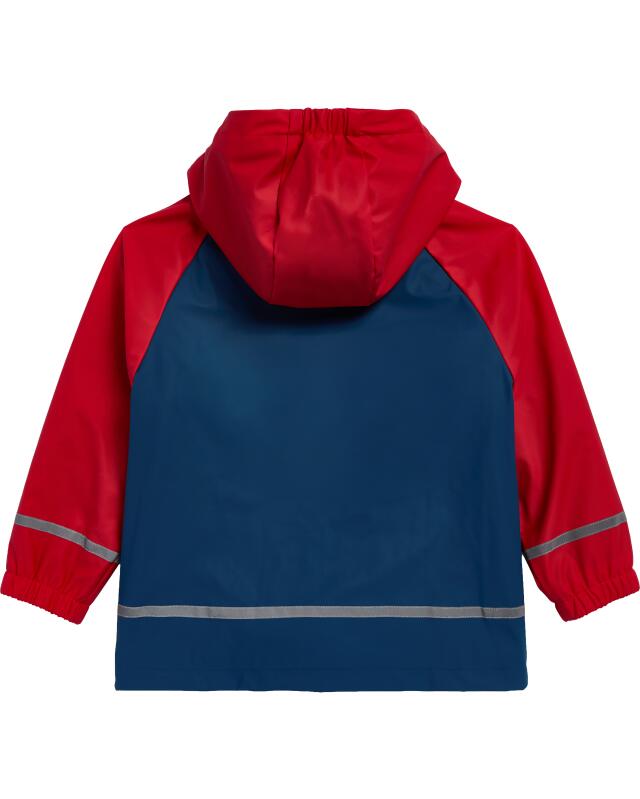 جاكيت مطر ببطانة فليس للأولاد، أحمر (KiK Regenjacke mit Innenfleece (rot)) — KiK, منتج ألماني أصلي في المغرب