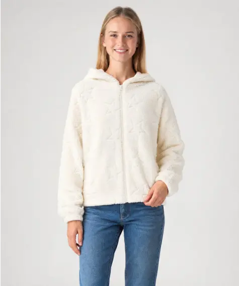 Bunda z materiálu Coralfleece