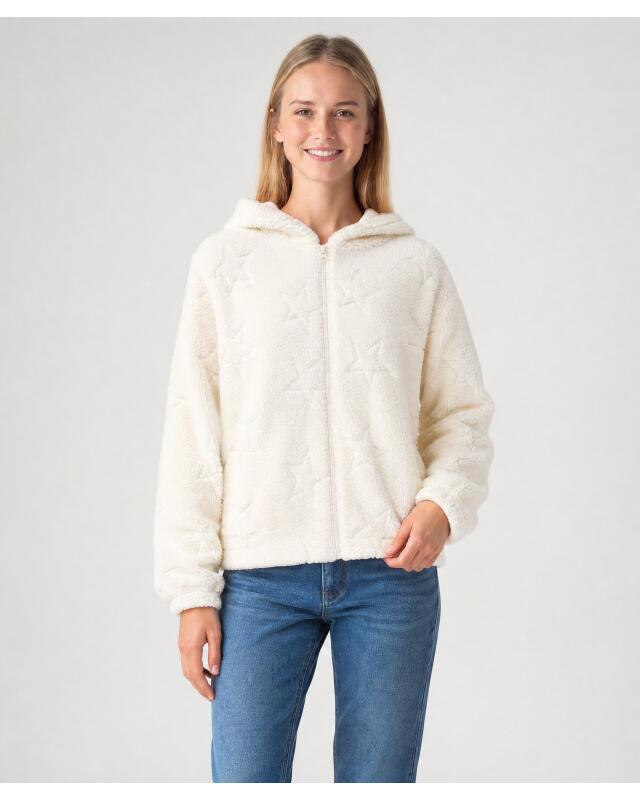 جاكيت من الكورال فليس للبنات، أبيض كسري (KiK Jacke aus Coralfleece (offwhite)) — KiK, منتج ألماني أصلي في المغرب