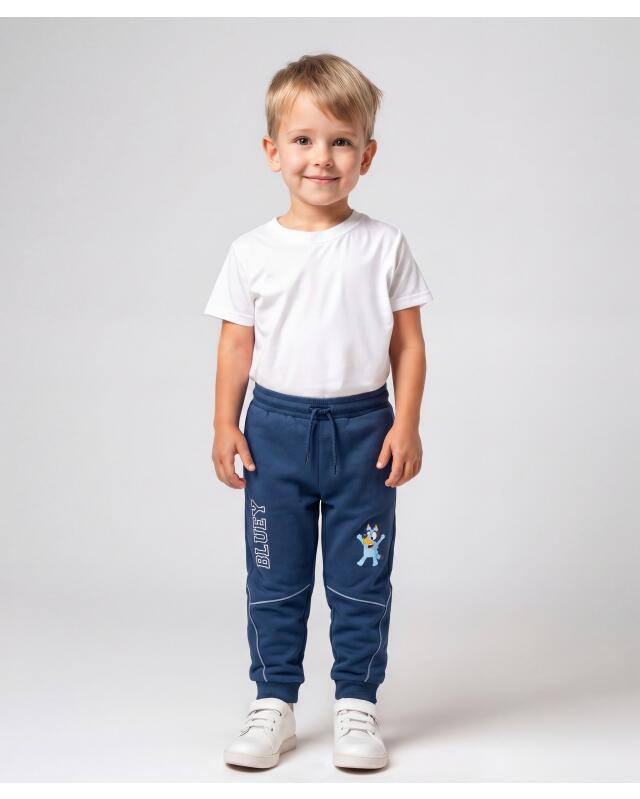 Pantalon de jogging garçon, bleu (KiK Blaue Jogginghose (blau)) — KiK, produit allemand authentique au Maroc