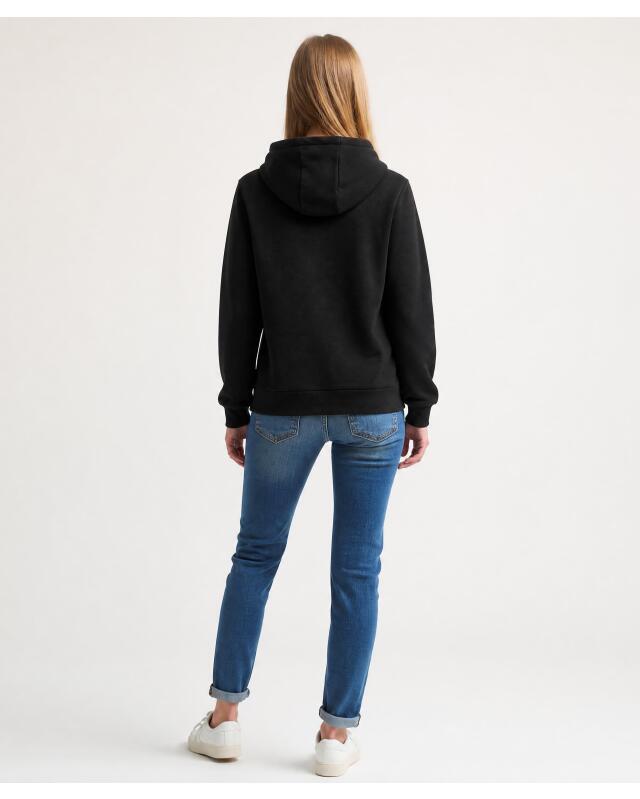 سويت شيرت بأحجار الستراس للبنات، أسود (KiK Sweatshirt mit Strasssteinen (schwarz)) — KiK, منتج ألماني أصلي في المغرب