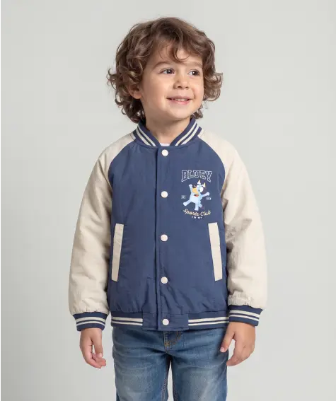 Wattierte Collegejacke