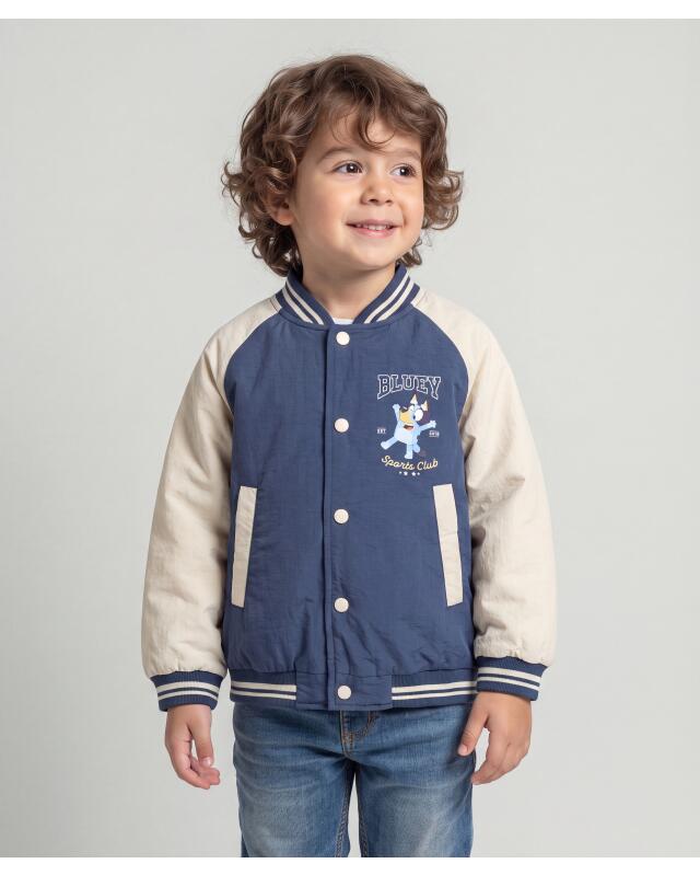 جاكيت جامعي مبطن للأولاد، أزرق (KiK Wattierte Collegejacke (blau)) — KiK, منتج ألماني أصلي في المغرب
