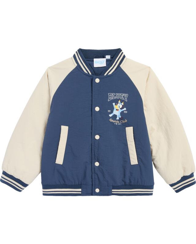 جاكيت جامعي مبطن للأولاد، أزرق (KiK Wattierte Collegejacke (blau)) — KiK, منتج ألماني أصلي في المغرب