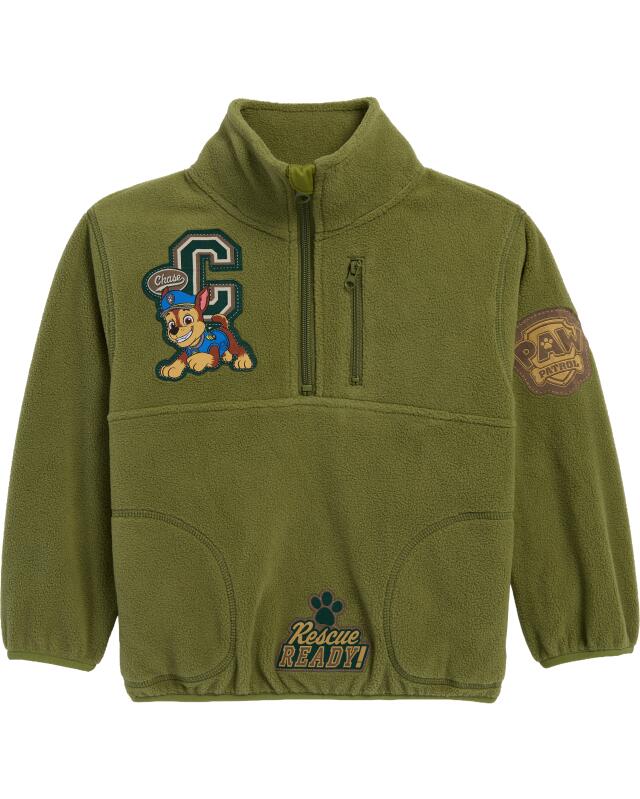 Pull polaire garçon, kaki (KiK Fleecepullover in Khaki (Khaki)) — KiK, produit allemand authentique au Maroc