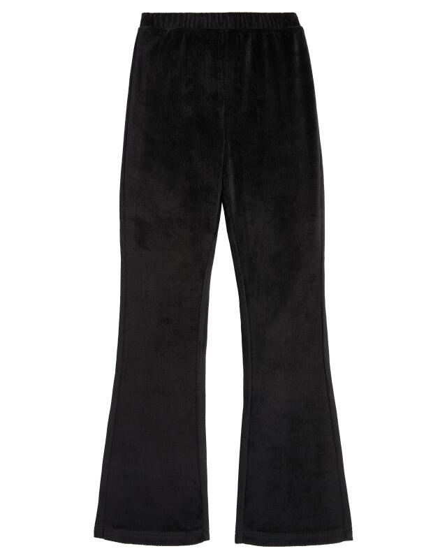 Long-sleeve top + velvet trousers for girls, black (KiK Langarmshirt und Hose Samt (schwarz)) — KiK, authentic German product in Morocco