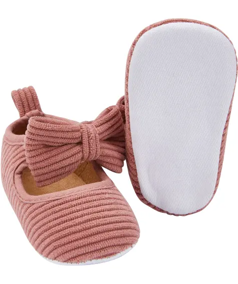 Baby corduroy ballerina's