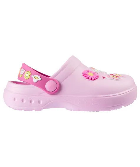 Clogs mit Applikationen