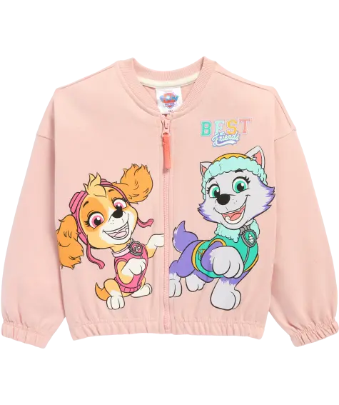 Sweatjacke in Altrosa