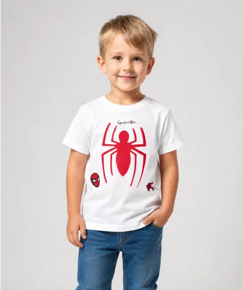 T-Shirt mit erhabenem Print