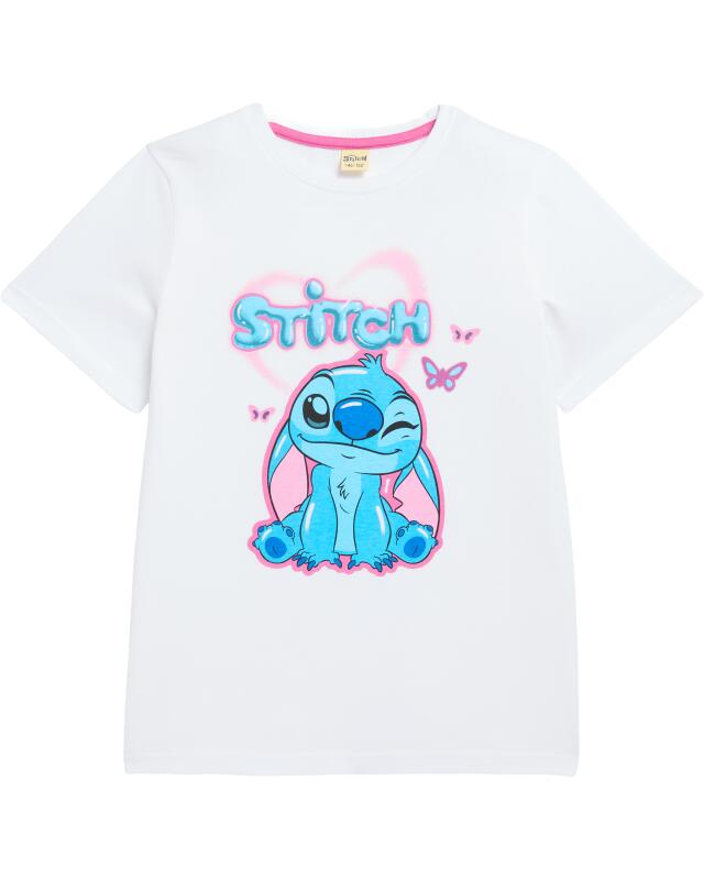 T-shirt fille, blanc (KiK Weißes T-Shirt (weiß)) — KiK, produit allemand authentique au Maroc