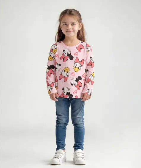 Langarmshirt Minnie & Daisy