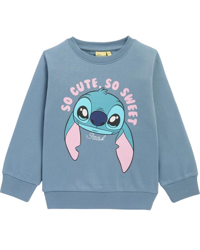Stitch sweatshirt for girls, light blue (KiK Stitch Sweatshirt (hellblau)) — KiK, authentic German product in Morocco