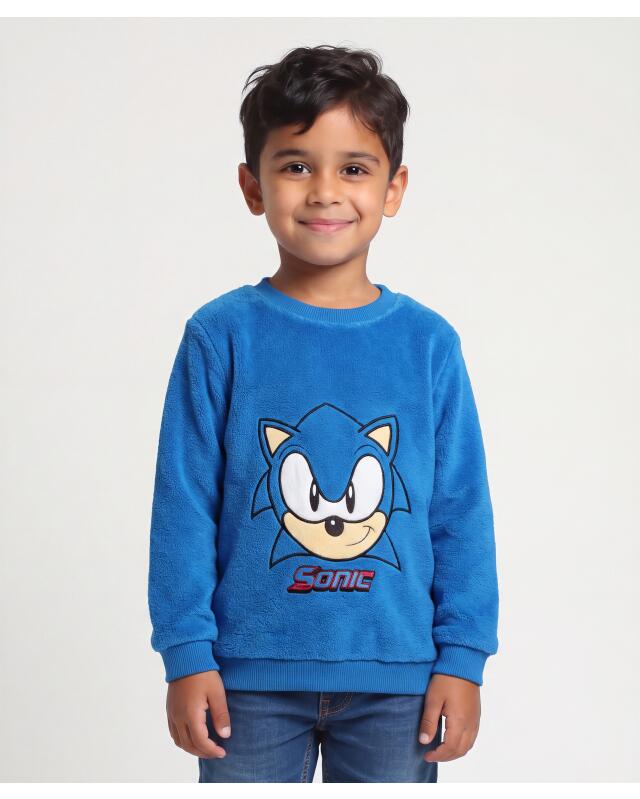 كنزة ناعمة للأولاد، أزرق (KiK Blauer Flauschpullover (blau)) — KiK, منتج ألماني أصلي في المغرب