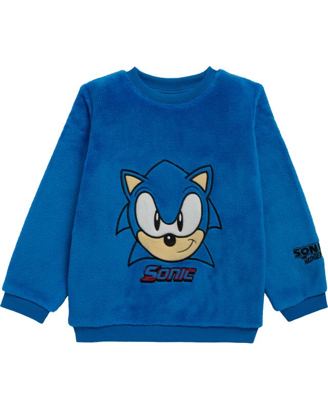 كنزة ناعمة للأولاد، أزرق (KiK Blauer Flauschpullover (blau)) — KiK, منتج ألماني أصلي في المغرب