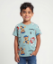 T-Shirt mit Chase und Marshall mintgrün