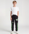 Jogginghose mit Prints schwarz