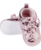 Schimmernde Mädchen Babyschuhe pink