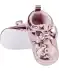 Baby sneaker met glinsterend luipaard patroon pink