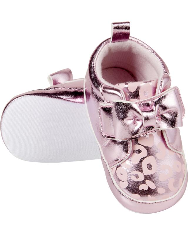 Chaussures bébé scintillantes fille, rose vif — KiK, produit allemand authentique au Maroc