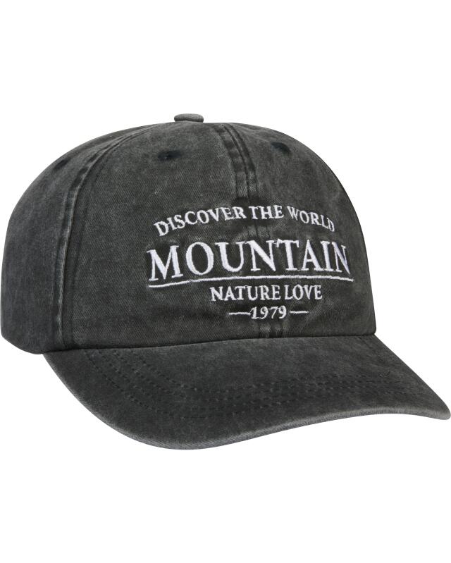 Cap with embroidery for women, black — KiK, authentic German product in Morocco