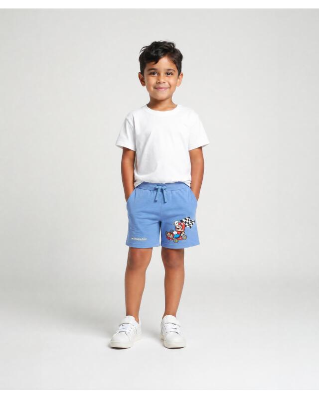 Mario Kart shorts for boys, blue (KiK Mario Kart Shorts (blau)) — KiK, authentic German product in Morocco