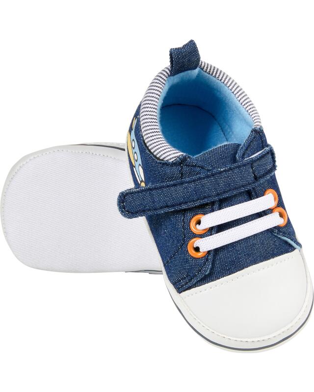 Chaussures effet jean bébé garçon, jean foncé — KiK, produit allemand authentique au Maroc