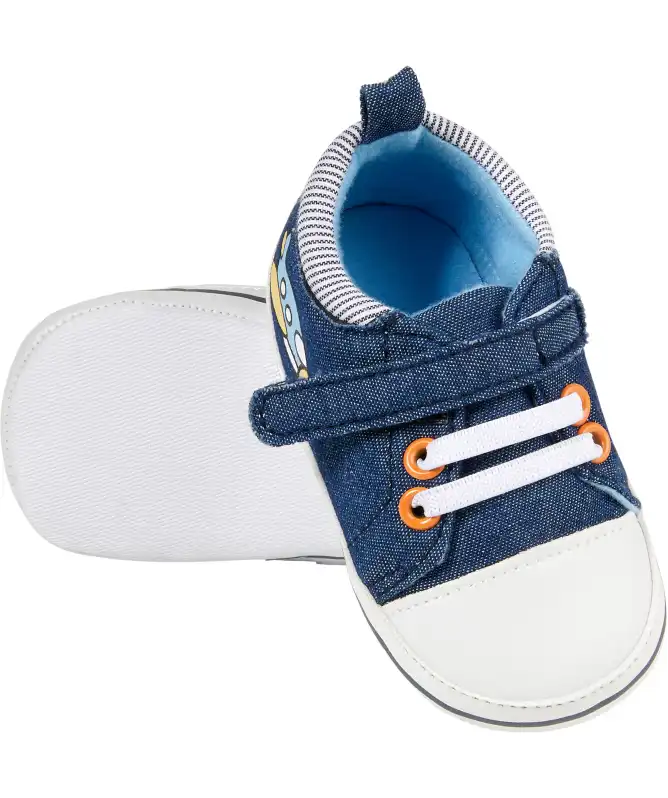 Baby schoenen in denimlook