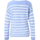 Feinstrickpullover mit Streifenmuster