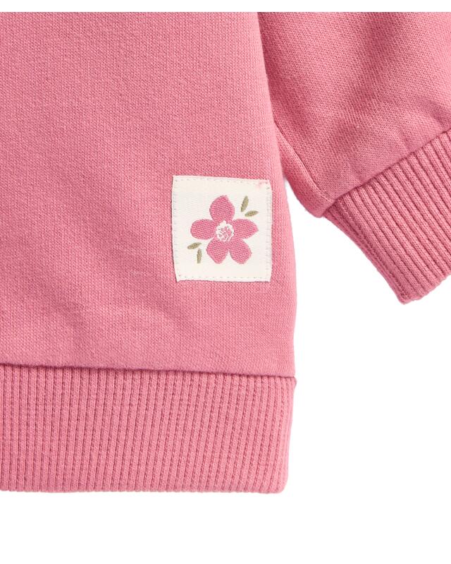 Sweats à fleurs bébé fille, rose (KiK Sweatshirts Blumen (rosa)) — KiK, produit allemand authentique au Maroc