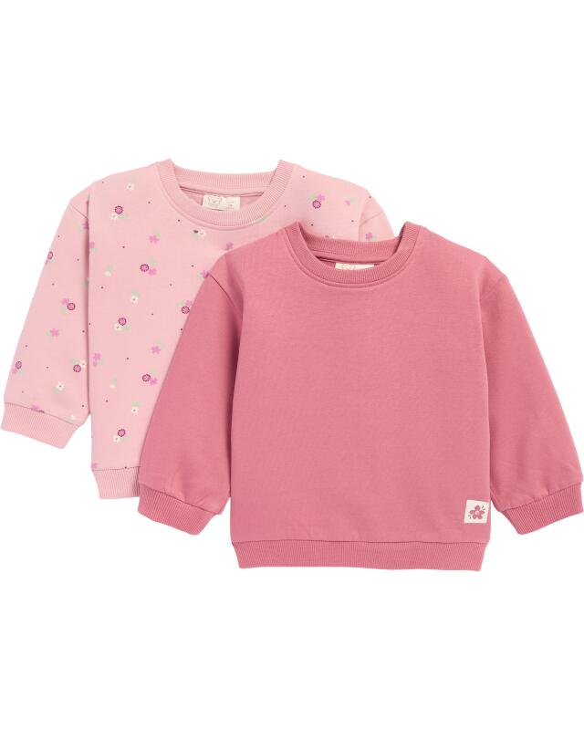 Floral sweatshirts for baby girls, pink (KiK Sweatshirts Blumen (rosa)) — KiK, authentic German product in Morocco