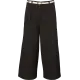 Pantalón culotte de cintura alta
